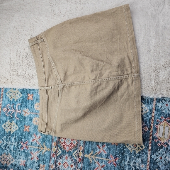 HM Divided Khaki Pocket Skirt US 8 - Picture 7 of 7